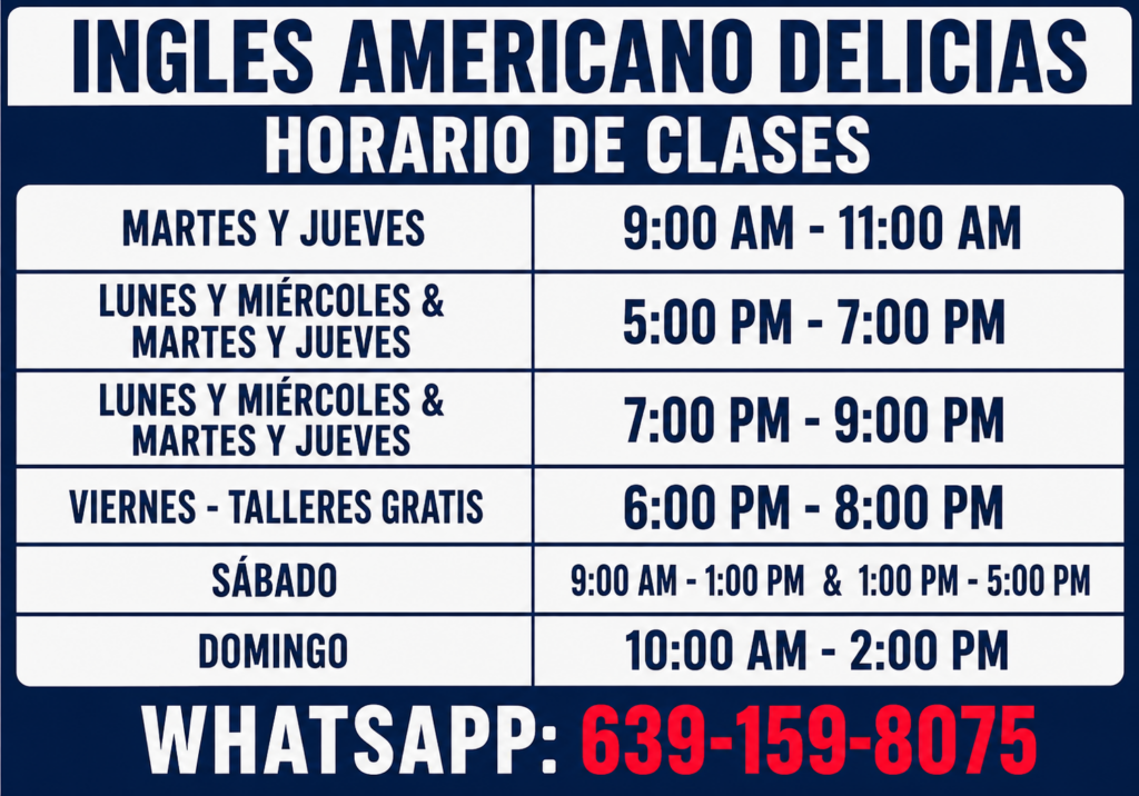 Horarios